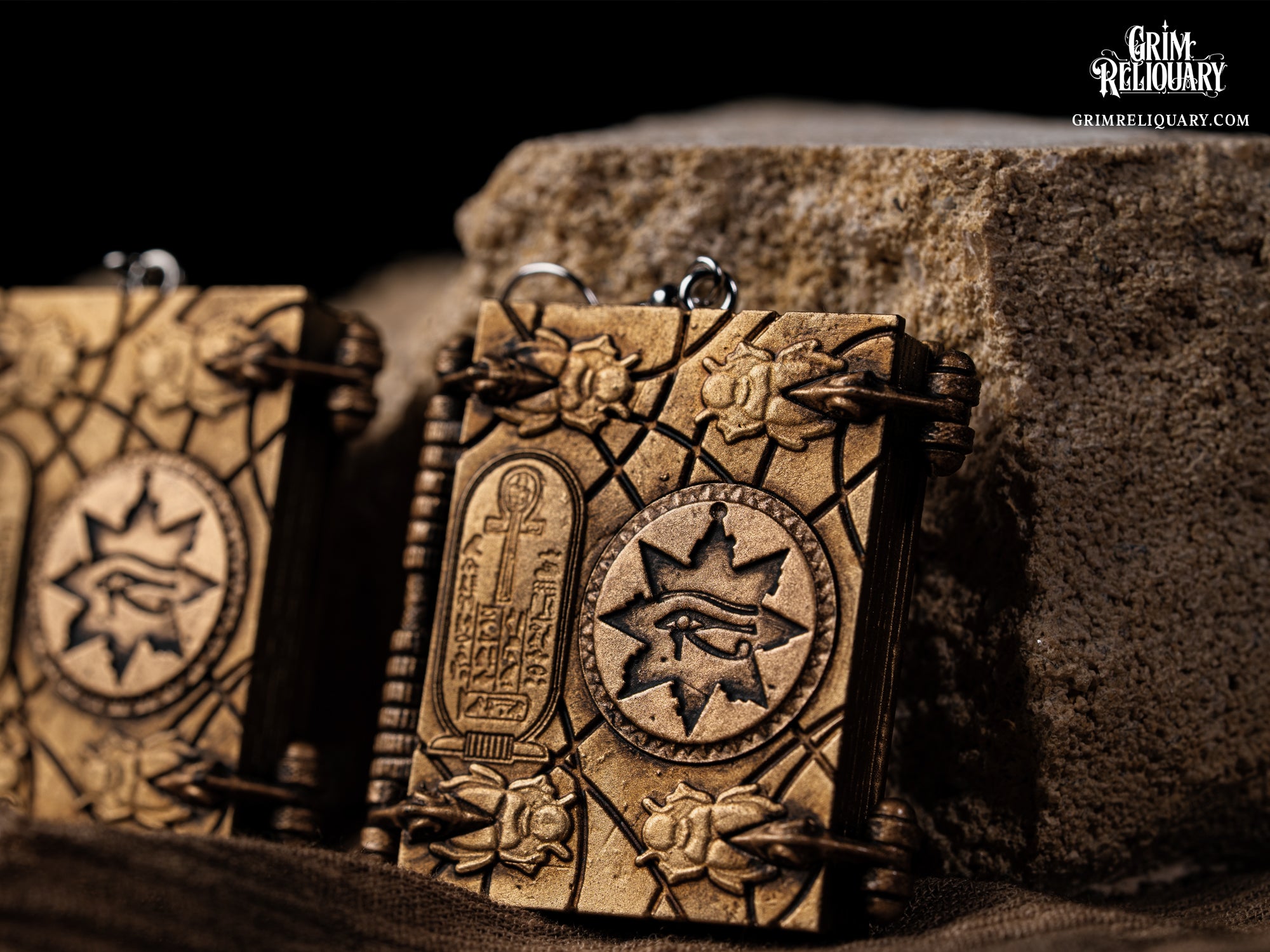 Book of Amun-Ra Earrings