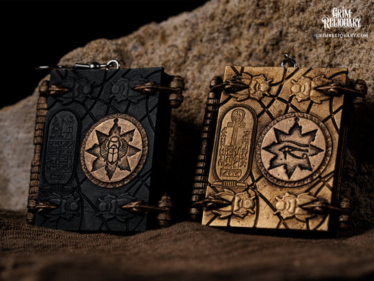Books of Life & Death Earrings