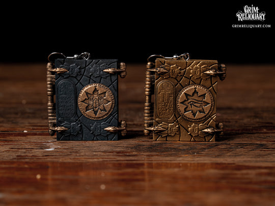 Books of Life & Death Earrings