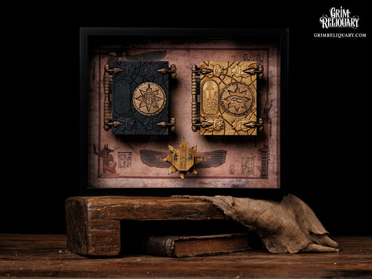 Books of Life & Death Framed Display
