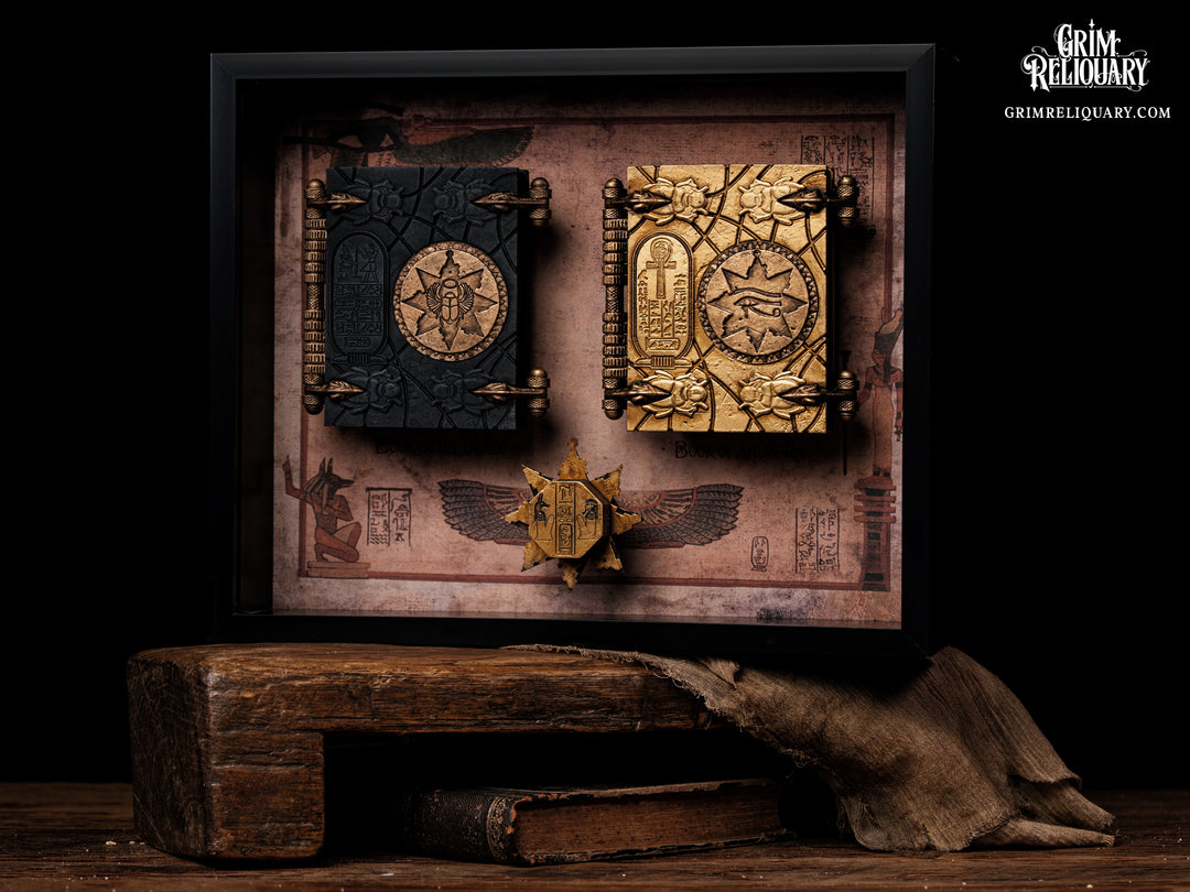 Books of Life & Death Framed Display