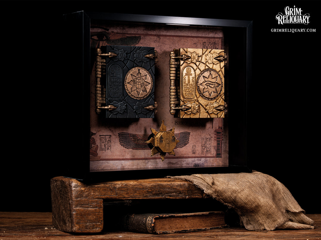Books of Life & Death Framed Display