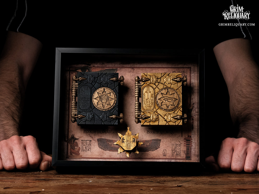 Books of Life & Death Framed Display