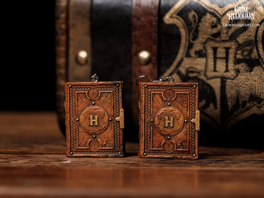 Hogwarts Field Guide Earrings