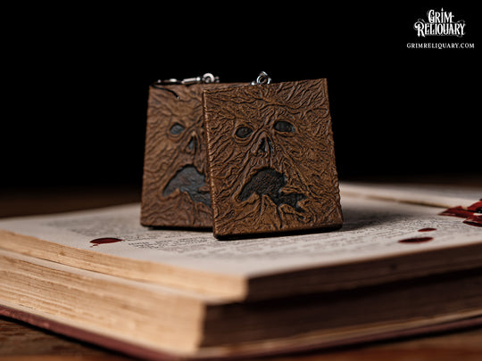 Necronomicon Ex-Mortis Earrings