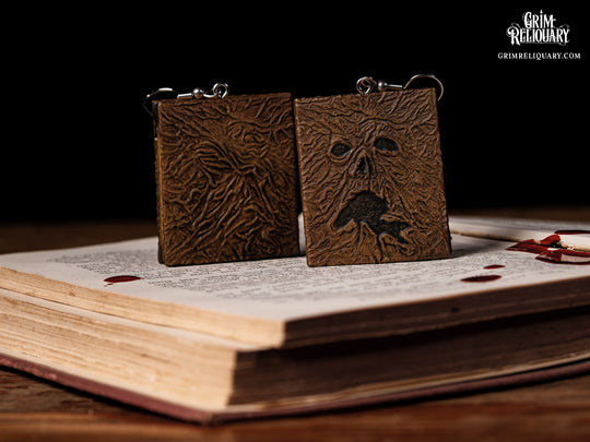 Necronomicon Ex-Mortis Earrings