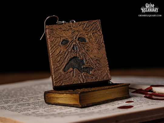 Necronomicon Ex-Mortis Earrings