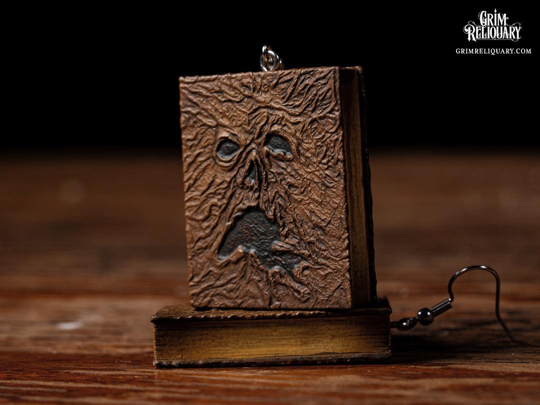 Necronomicon Ex-Mortis Earrings