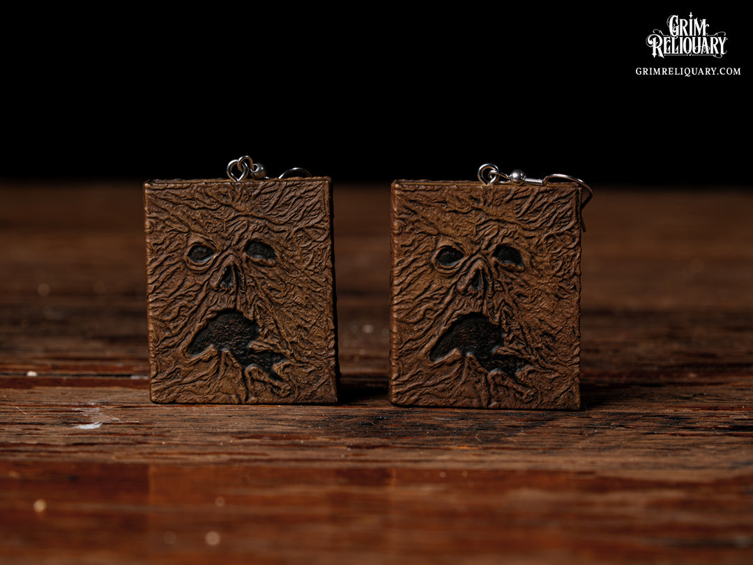 Necronomicon Ex-Mortis Earrings