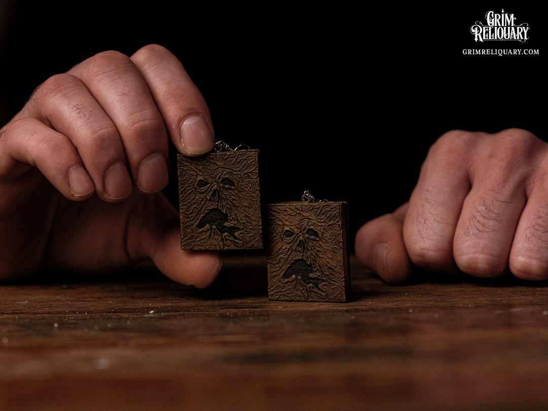 Necronomicon Ex-Mortis Earrings