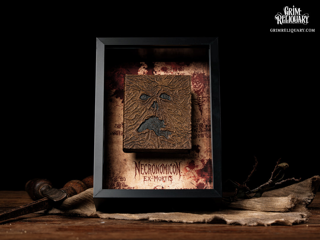 Necronomicon Ex-Mortis Framed Display