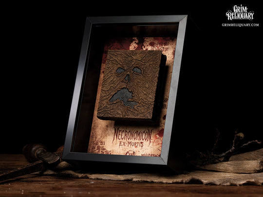 Necronomicon Ex-Mortis Framed Display