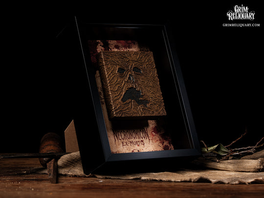 Necronomicon Ex-Mortis Framed Display