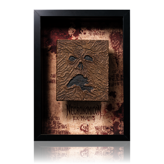 Necronomicon Ex-Mortis Framed Display
