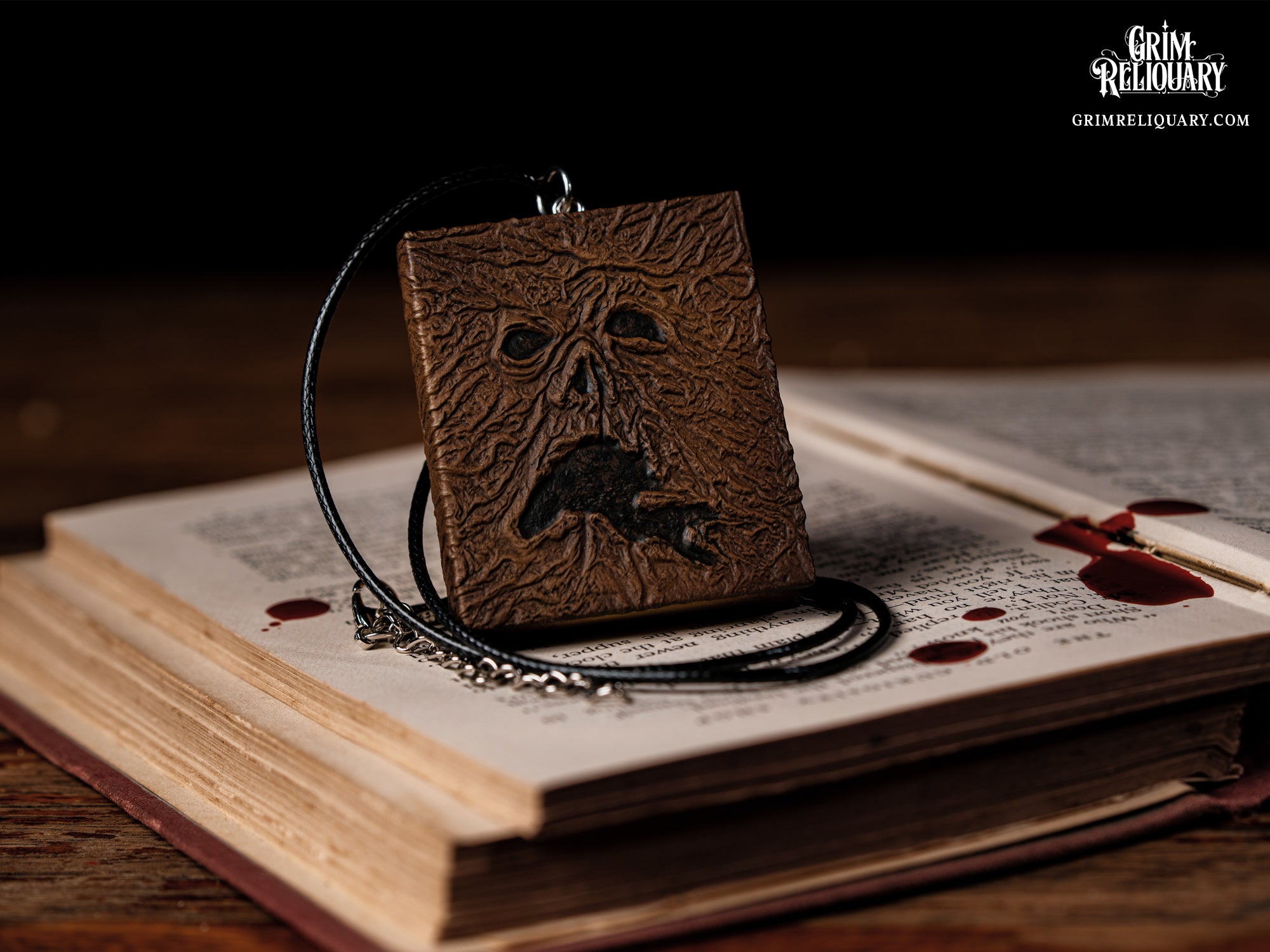 Necronomicon Ex-Mortis Necklace