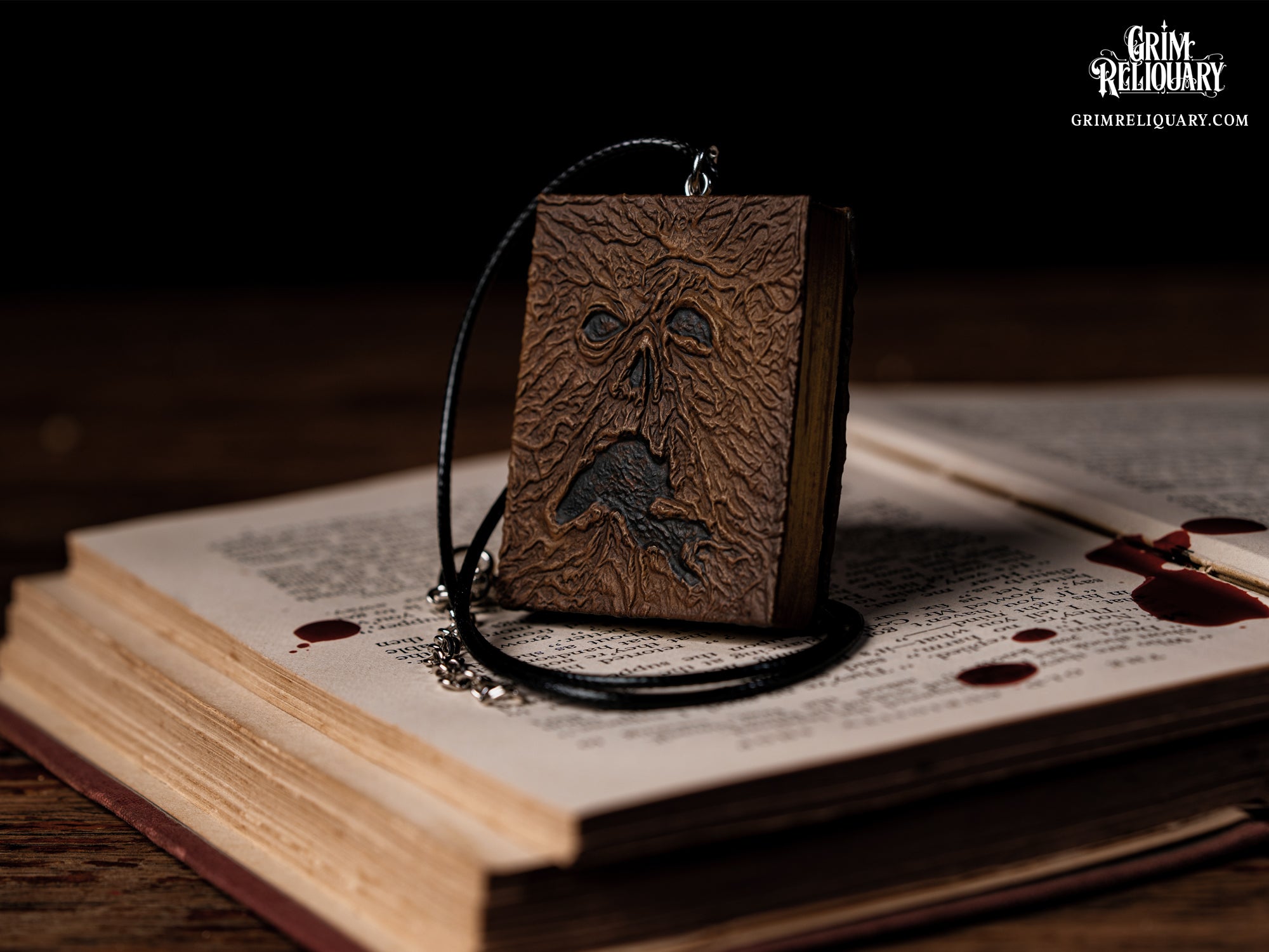 Necronomicon Ex-Mortis Necklace