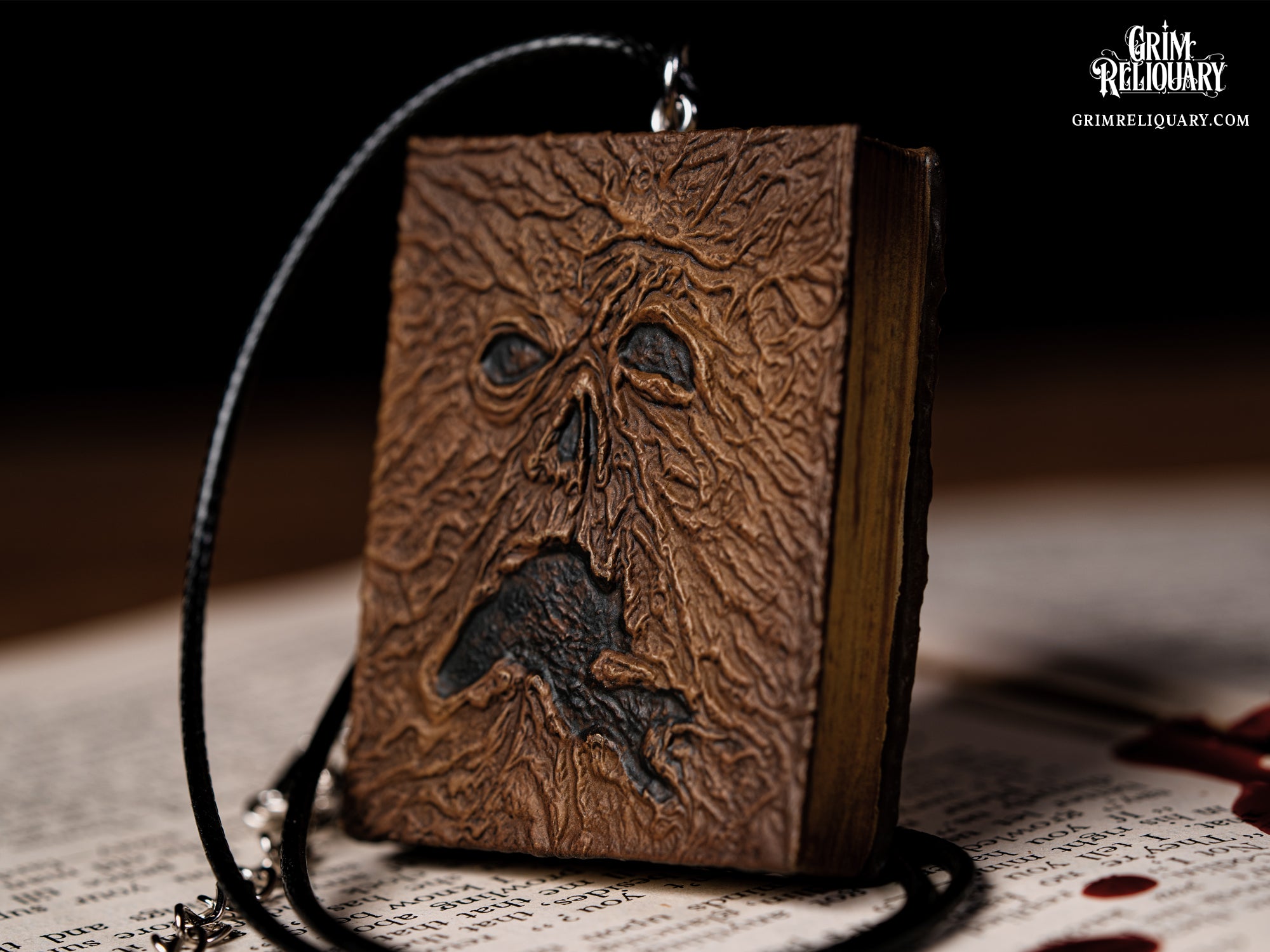 Necronomicon Ex-Mortis Necklace