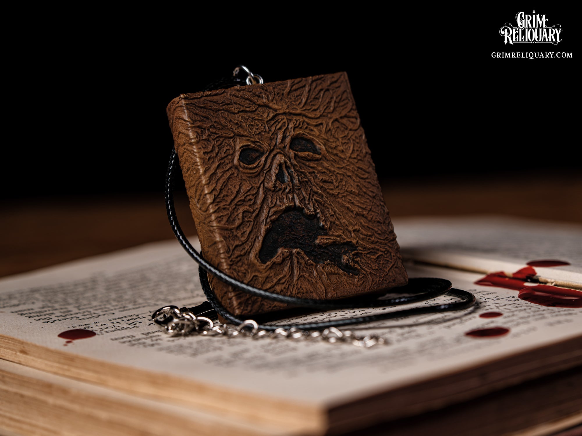 Necronomicon Ex-Mortis Necklace