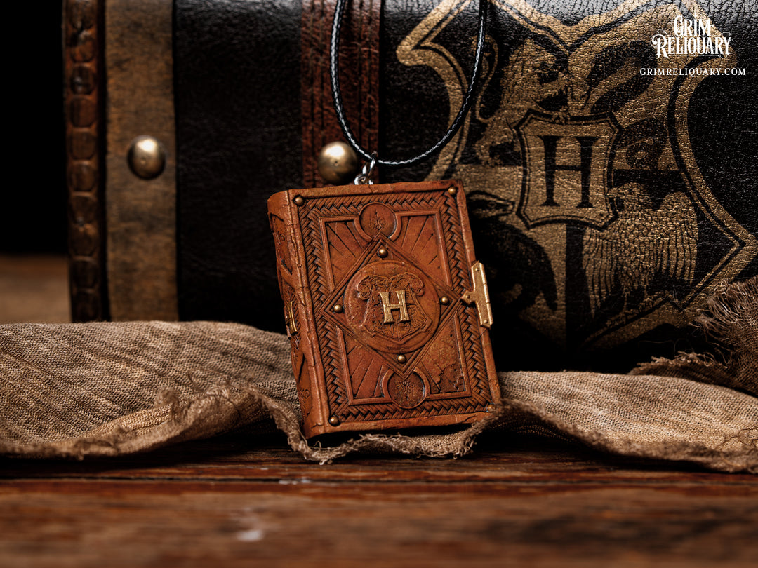Hogwarts Field Guide Necklace