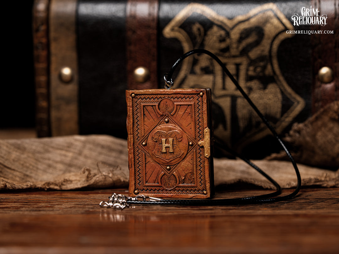 Hogwarts Field Guide Necklace