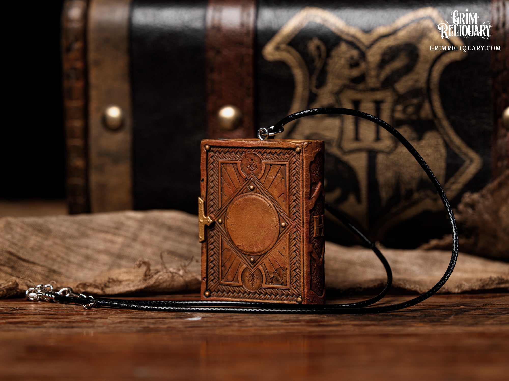 Hogwarts Field Guide Necklace