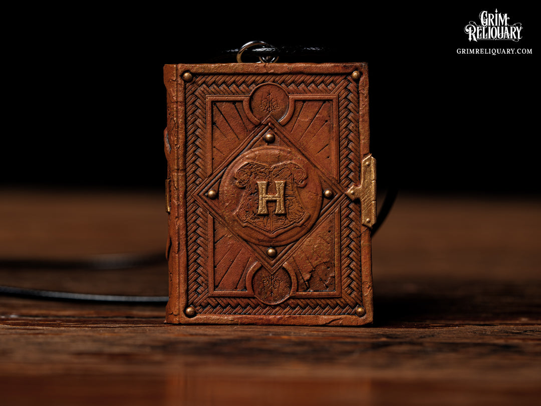 Hogwarts Field Guide Necklace
