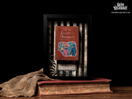 Recently Deceased Handbook Framed Display