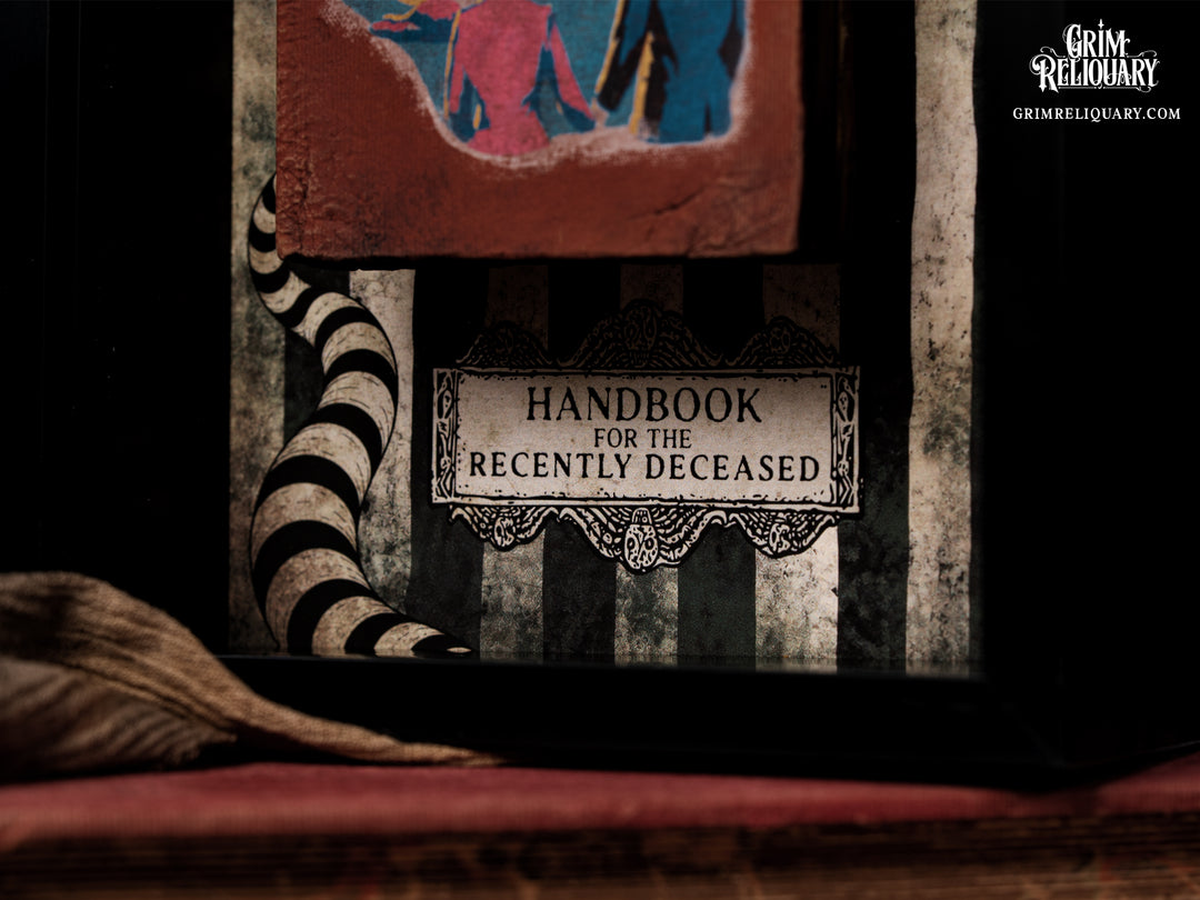 Recently Deceased Handbook Framed Display