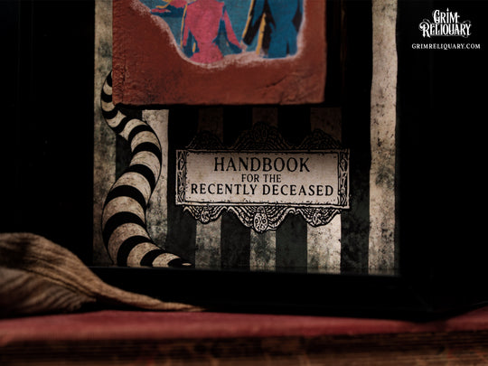 Recently Deceased Handbook Framed Display