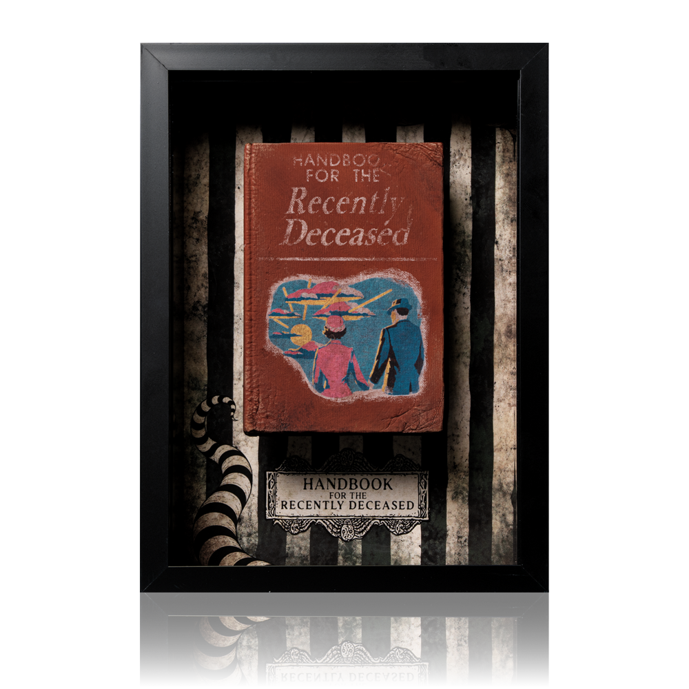 Recently Deceased Handbook Framed Display