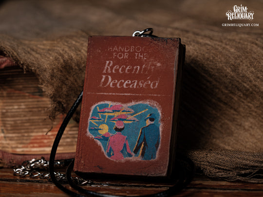 Recently Deceased Handbook Necklace