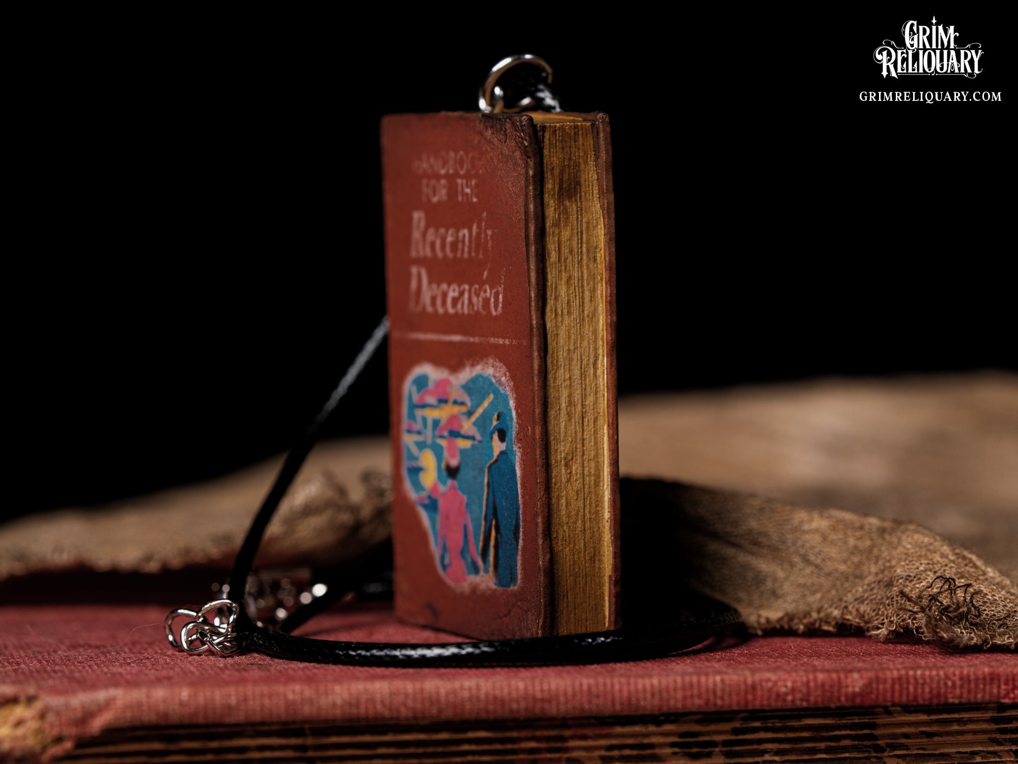 Recently Deceased Handbook Necklace