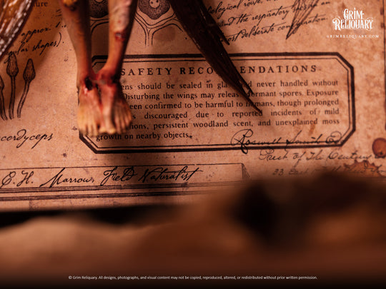 Cordyceps Infected Dead Fairy Framed Display