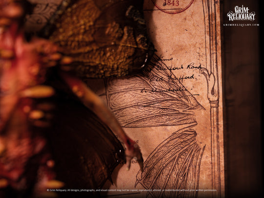 Cordyceps Infected Dead Fairy Framed Display