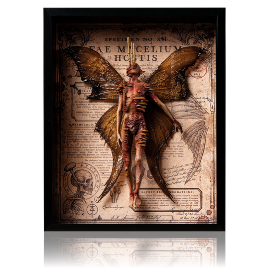 Cordyceps Infected Dead Fairy Framed Display