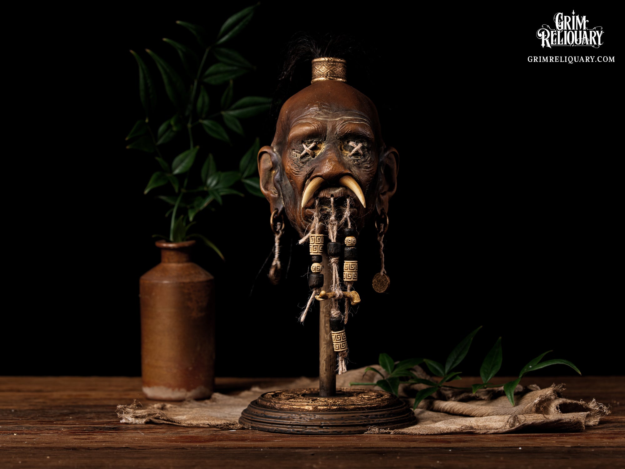 Ixchel Shrunken Head Artefact