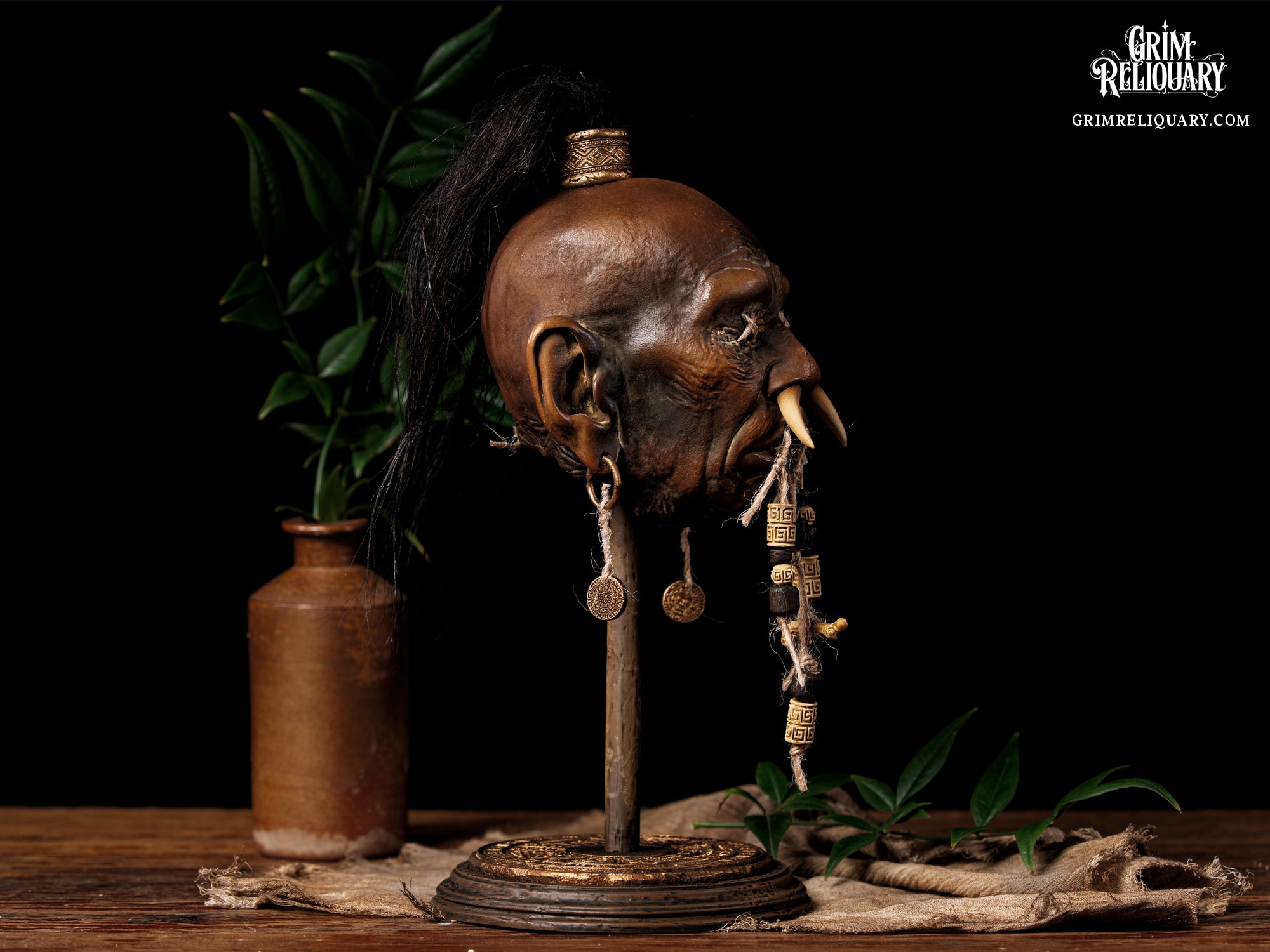 Ixchel Shrunken Head Artefact