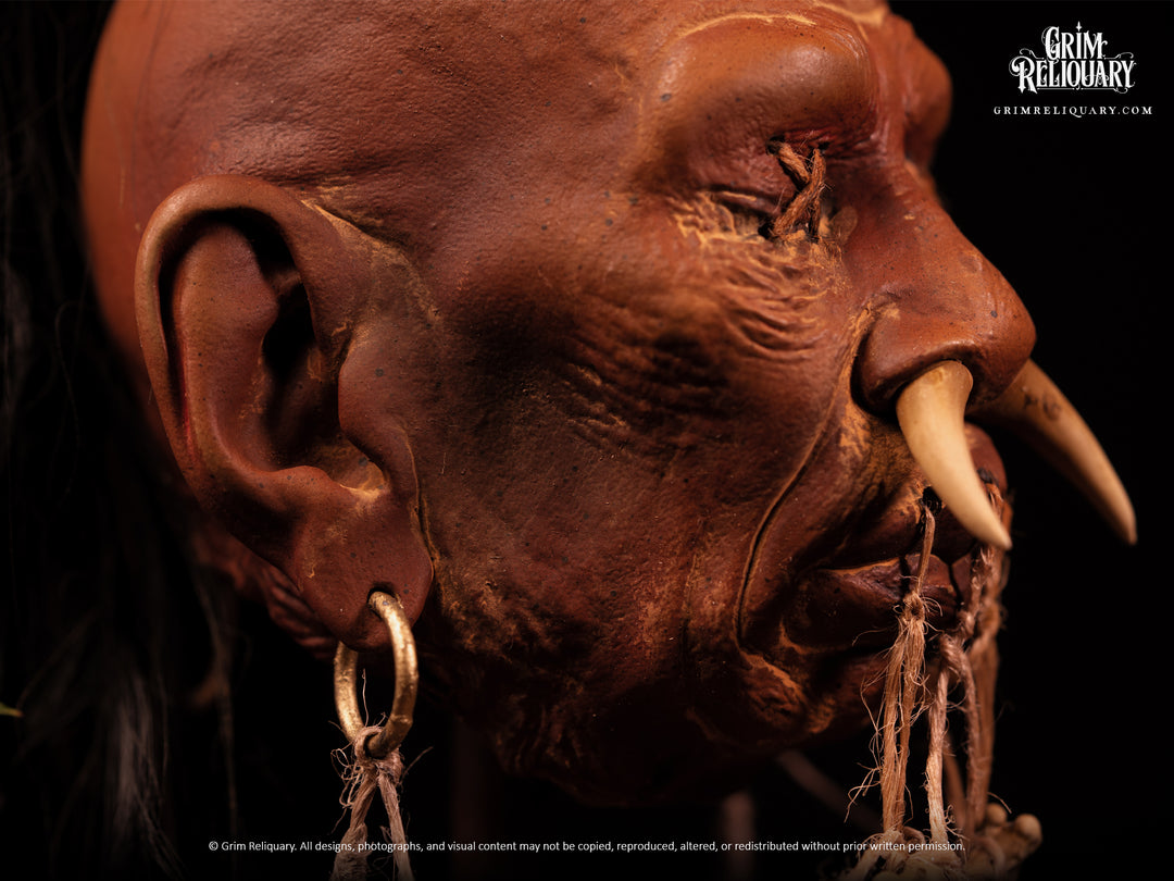 Ixchel Shrunken Head Artefact