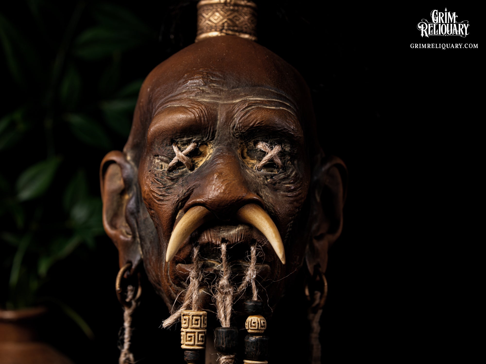 Ixchel Shrunken Head Artefact