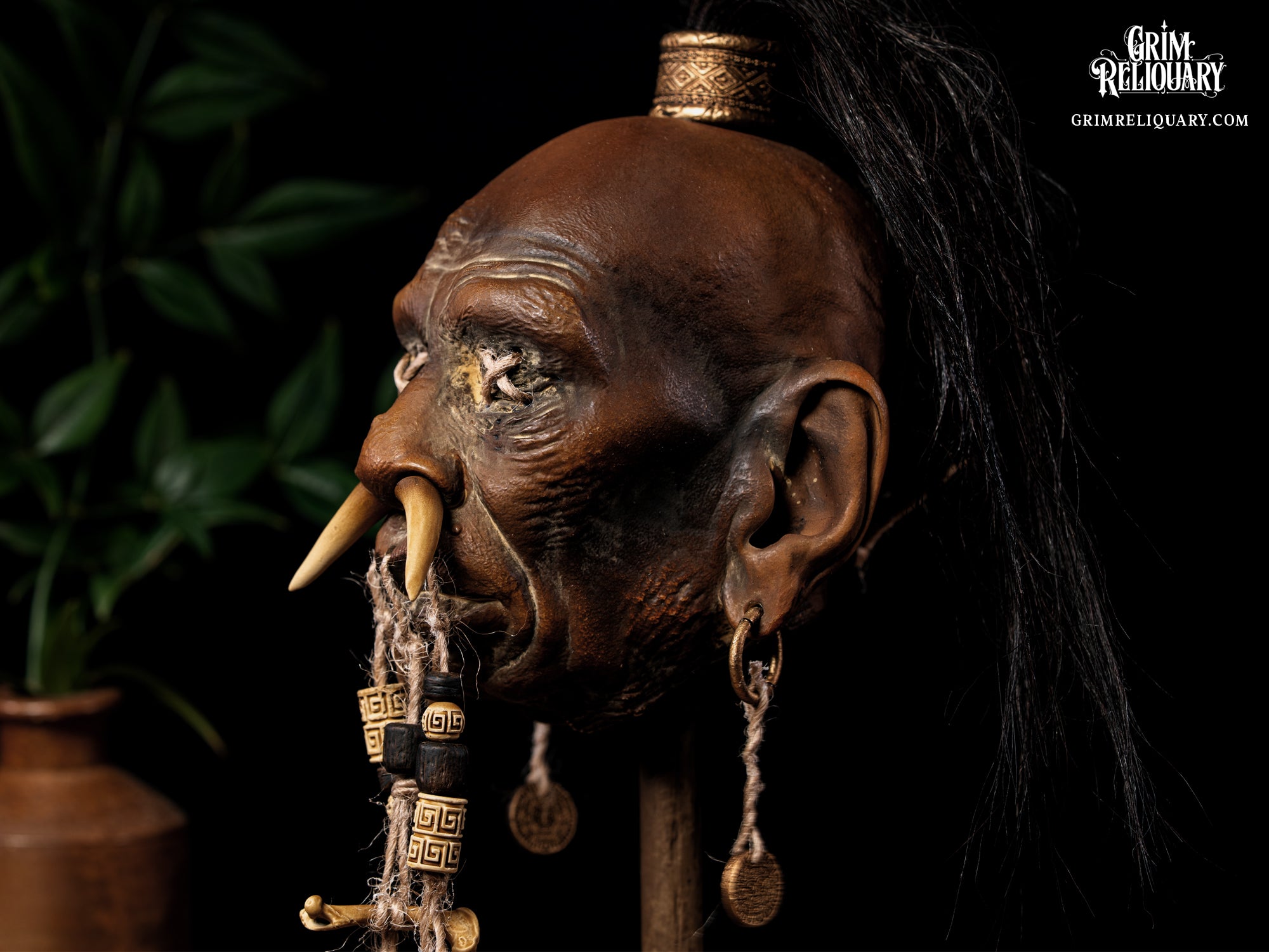 Ixchel Shrunken Head Artefact