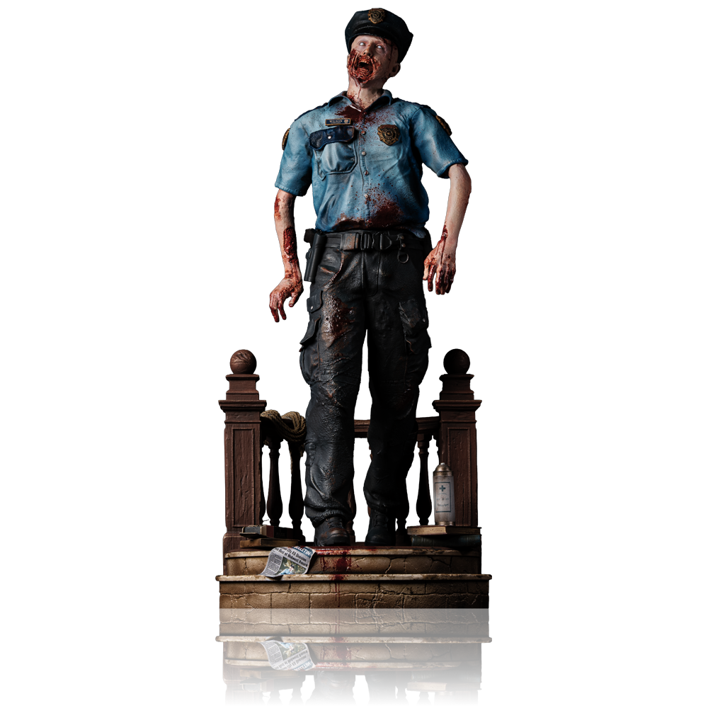 R.P.D. Zombie Figure