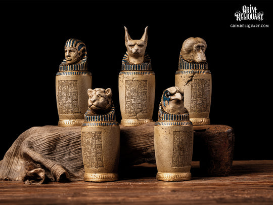 Anck-Su-Namun Canopic Jar Set Replica