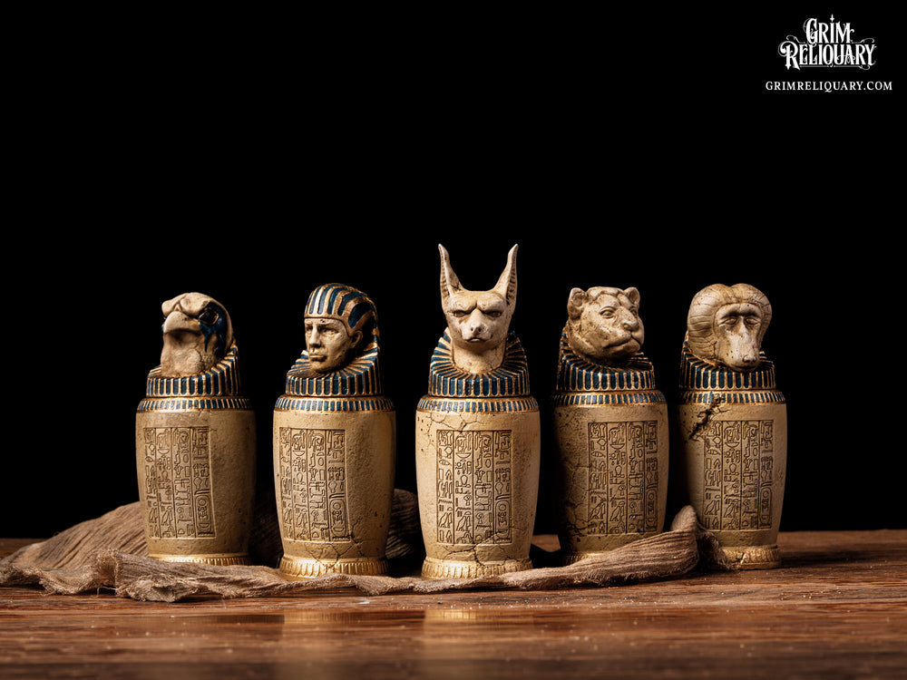Anck-Su-Namun Canopic Jar Set Replica