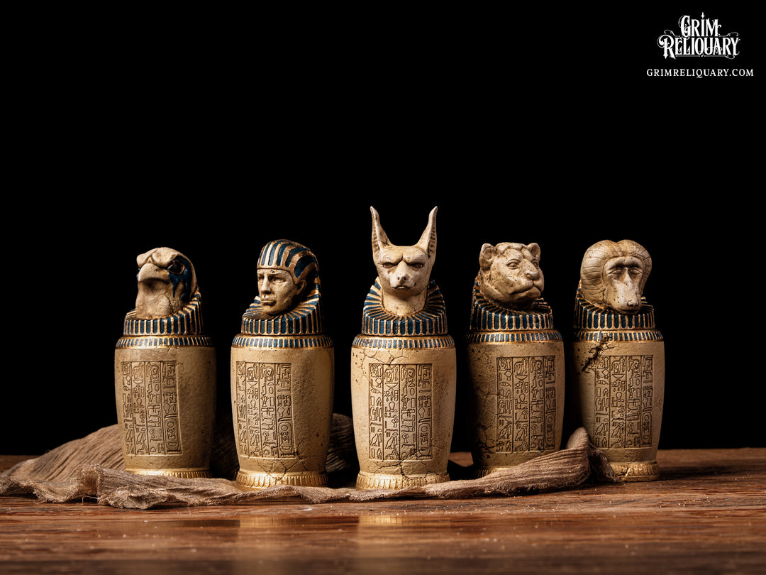 Anck-Su-Namun Canopic Jar Set Replica