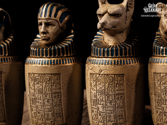 Anck-Su-Namun Canopic Jar Set Replica