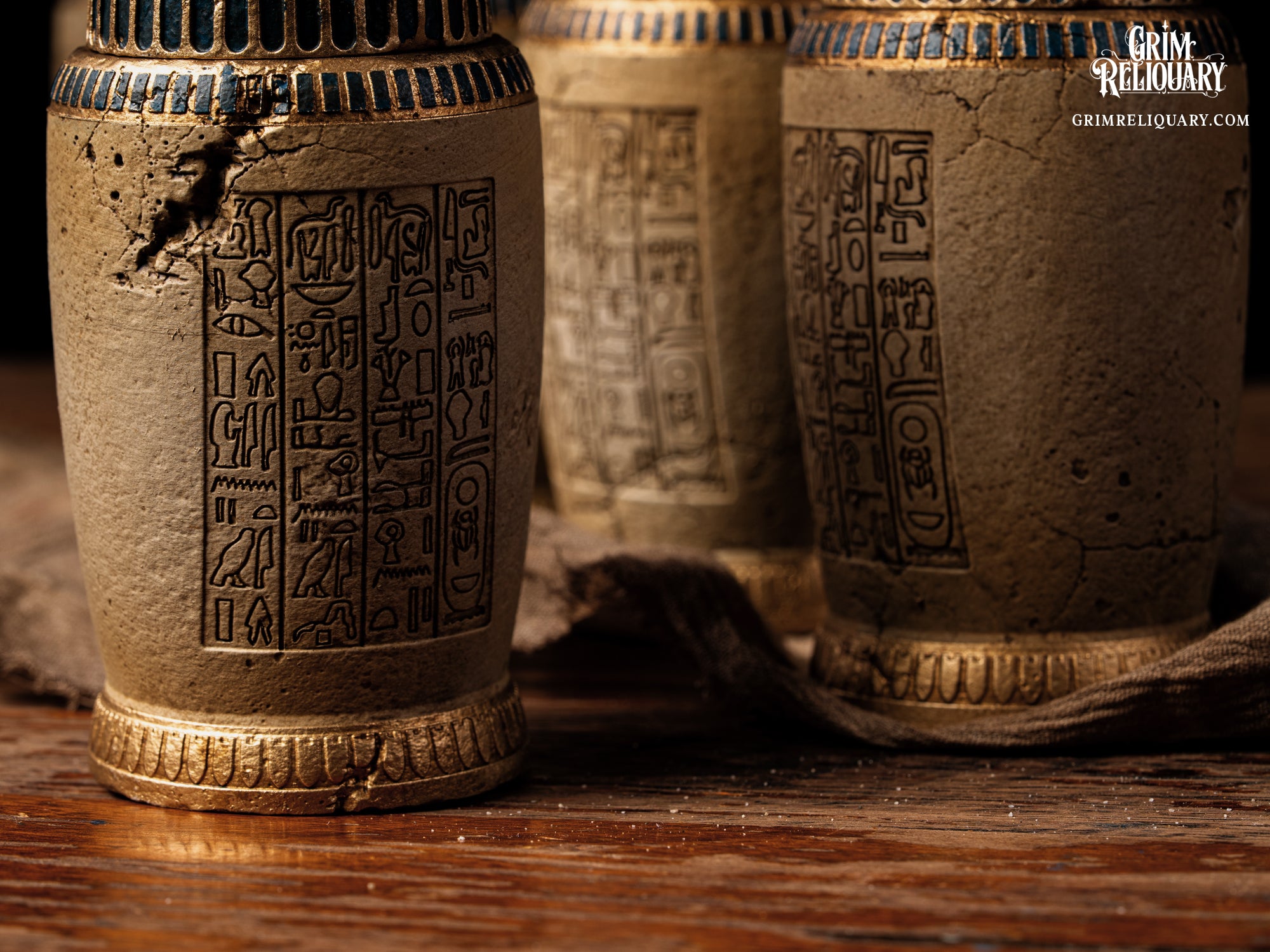 Anck-Su-Namun Canopic Jar Set Replica
