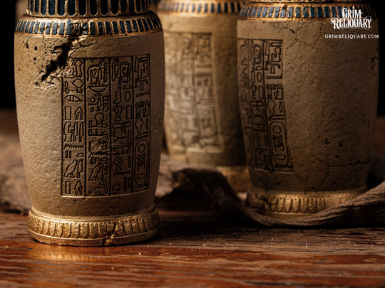 Anck-Su-Namun Canopic Jar Set Replica