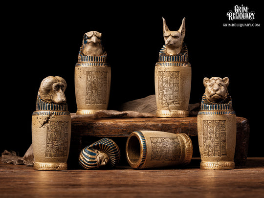 Anck-Su-Namun Canopic Jar Set Replica
