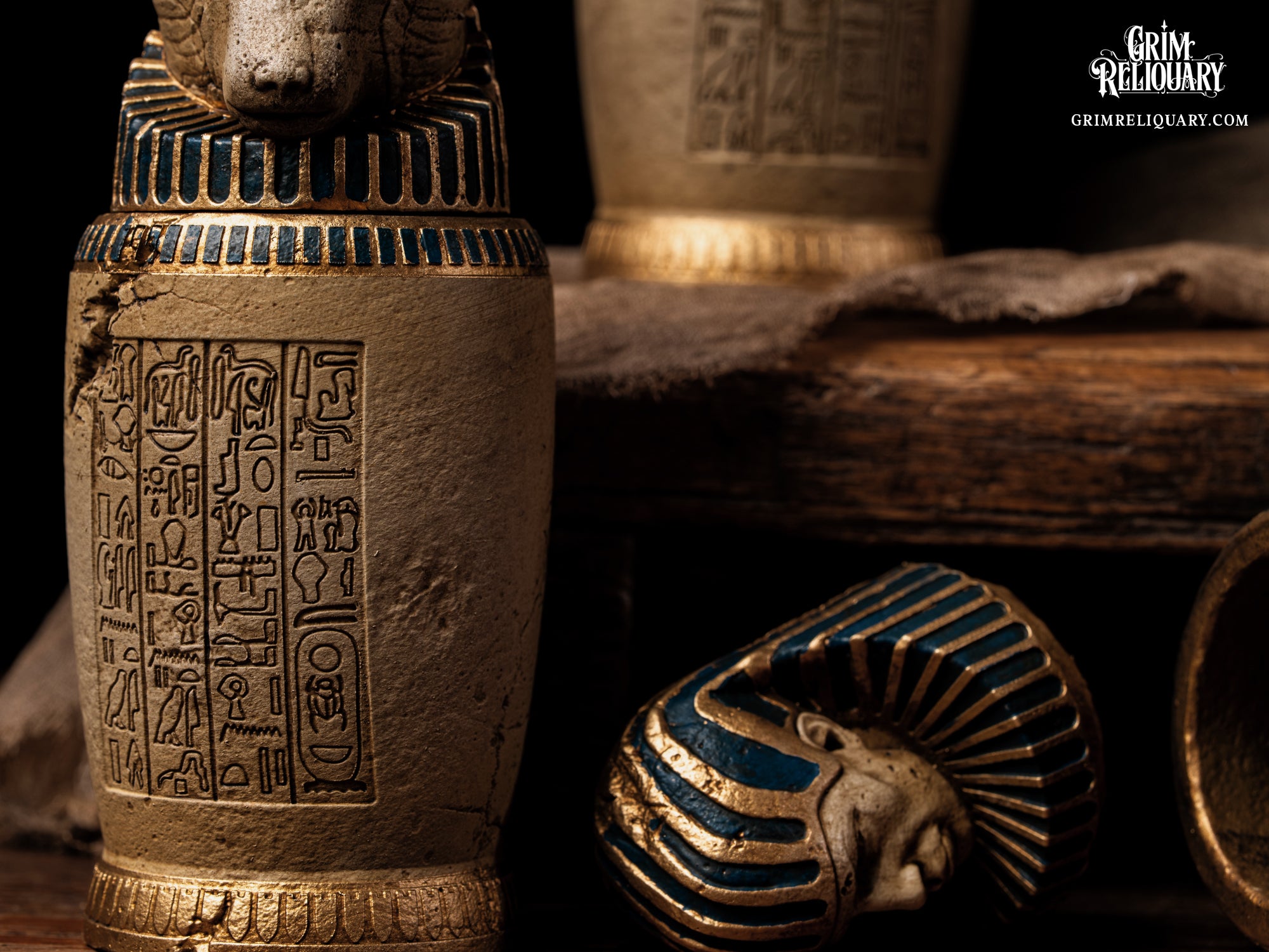 Anck-Su-Namun Canopic Jar Set Replica