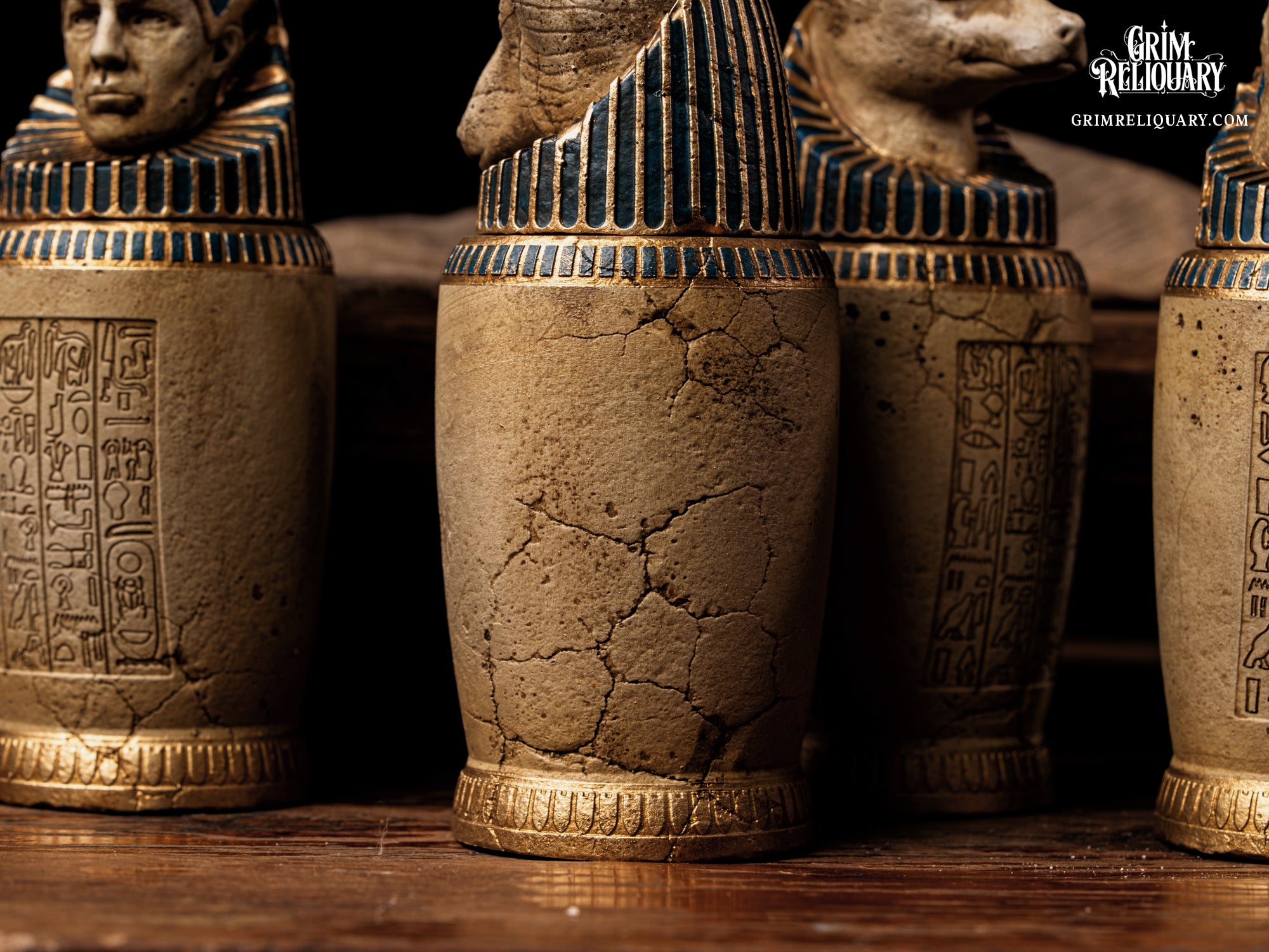 Anck-Su-Namun Canopic Jar Set Replica